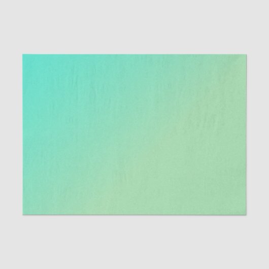 Green Ombre Glitter Kijk Tissuepapier (Voorkant)