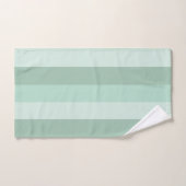 Green Ombre Striped Bad Handdoek (Handdoek)