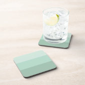 Green Ombre Striped Bier Onderzetter (Rechterzijde)