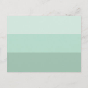 Green Ombre Striped Briefkaart