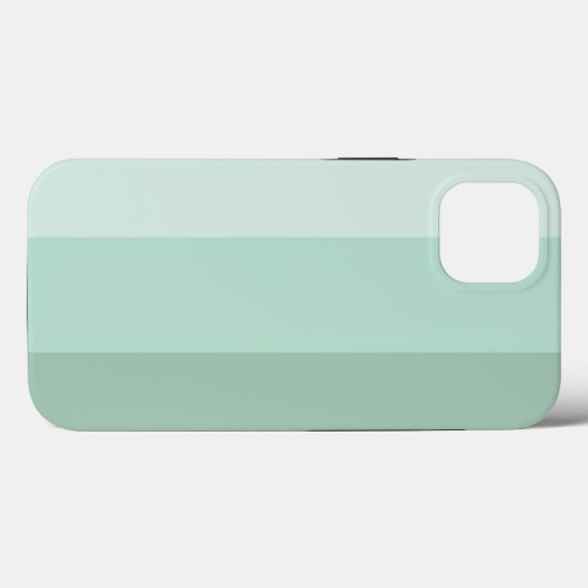 Green Ombre Striped Case-Mate iPhone Case (Achterkant (horizontaal))
