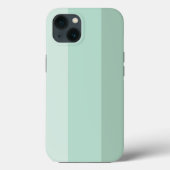 Green Ombre Striped Case-Mate iPhone Case (Achterkant)