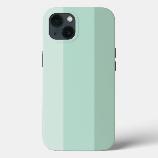 Green Ombre Striped Case-Mate iPhone Case (Achterkant)