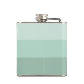 Green Ombre Striped Heupfles (Achterkant)