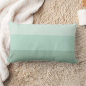 Green Ombre Striped Kussen (Deken)