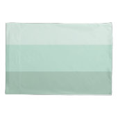 Green Ombre Striped Kussensloop (Achterkant-Links)