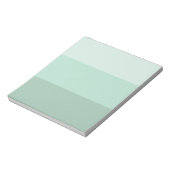Green Ombre Striped Notitieblok (Linkerzijde)