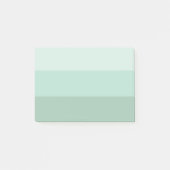 Green Ombre Striped Post-it® Notes (Voorkant)