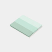 Green Ombre Striped Post-it® Notes (Schuin)