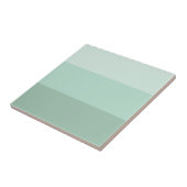 Green Ombre Striped Tegeltje (Zijkant)