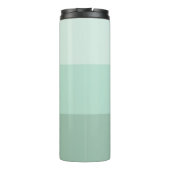 Green Ombre Striped Thermosbeker (Achterkant)