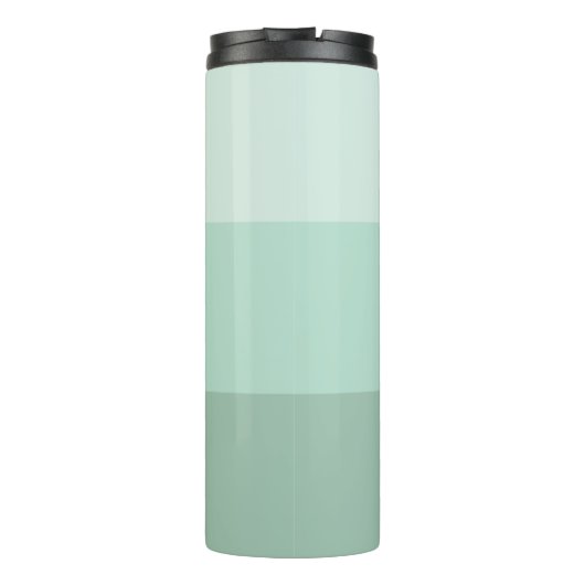 Green Ombre Striped Thermosbeker (Achterkant)