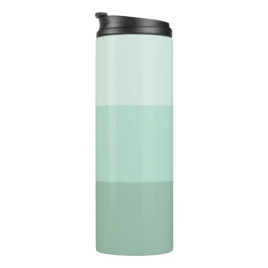 Green Ombre Striped Thermosbeker (Geroteerd rechts)