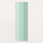 Green Ombre Striped Yoga Mat (Voorkant)