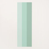 Green Ombre Striped Yoga Mat (Achterkant)