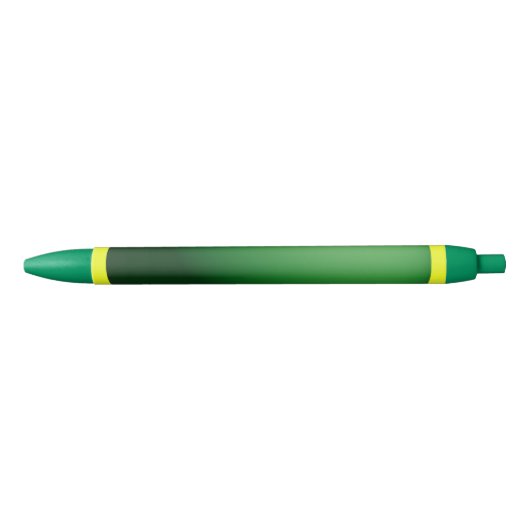 Green on Yellow  Blauwe Inkt Pen (Voorkant)