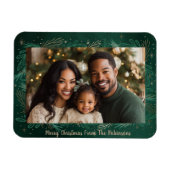 Green One Foto van Kerstmis Magneet (Horizontaal)