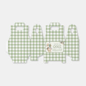 Green One Lucky Duck Ballon Verjaardag Favoriet Bo Bedankdoosjes (Uitgevouwen)