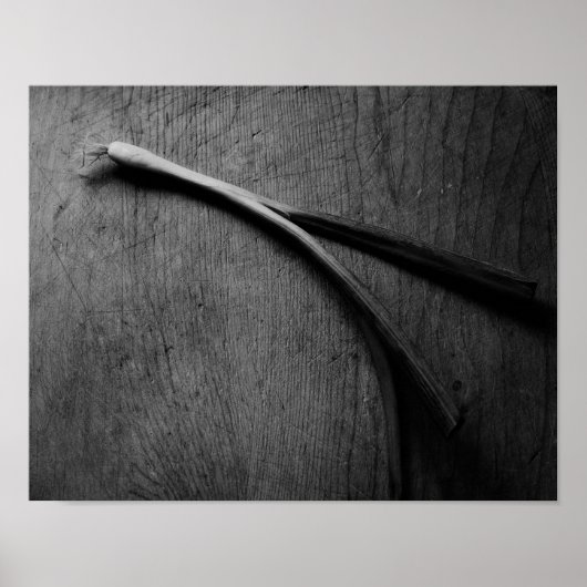Green Onion stille levens Poster (Voorkant)