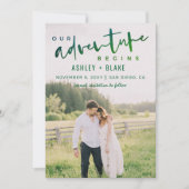 Green Ons avontuur begint Foto sparen de Datum Aankondiging (Voorkant)