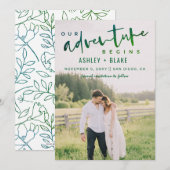 Green Ons avontuur begint Foto sparen de Datum Aankondiging (Voorkant / Achterkant)