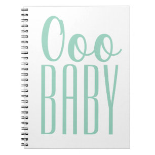 Green Ooo BABY: Baby shower Cadeauprijs Notitieboek