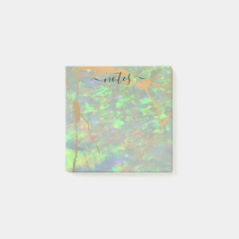 Green Opal Modern Glam Note Pad