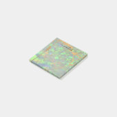 Green Opal Modern Glam Note Pad (Schuin)