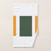 Green orange bad handdoek (Handdoek)