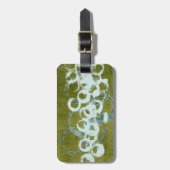 Green Orbs I Bagagelabel (Voorkant verticaal)