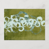 Green Orbs I Briefkaart (Voorkant)