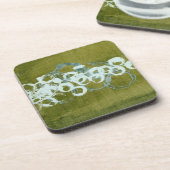 Green Orbs I Drankjes Onderzetter (Linkerzijde)