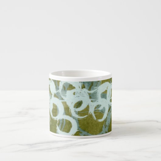 Green Orbs I Espresso Kop (Voorkant)