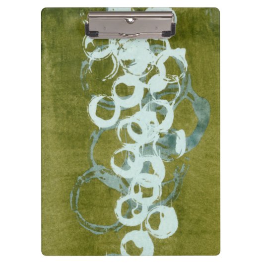 Green Orbs I Klembord (Voorkant)