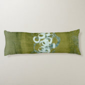 Green Orbs I Lichaamskussen (Achterkant)