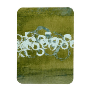 Green Orbs I Magneet