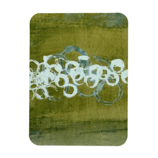 Green Orbs I Magneet (Verticaal)