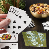 Green Orbs I Pokerkaarten (Insitu)