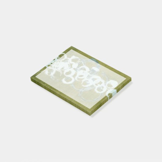 Green Orbs I Post-it® Notes (Schuin)