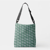 Green Orbs of Interference Crossbody Bag Crossbody Tas (Voorkant)