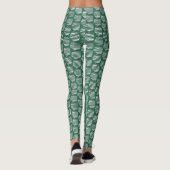 Green Orbs of Interference Leggings (Achterkant)