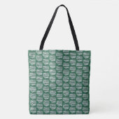 Green Orbs of Interference Tote Bag (Voorkant)