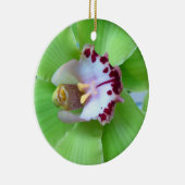 Green Orchid Ornament (Rechts)