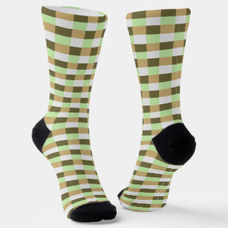 Green Organic Nature Colors Sokken