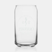 Green Osteopathic Medical School Afstuderen Blikvorm Glas (Achterkant)