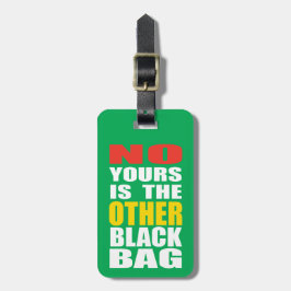 Green Other Black Bag Bagagelabel