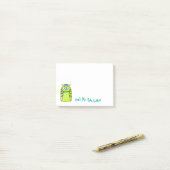 Green Owl Memo Pad Post-it® Notes (Op bureau)