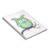 green owl notebook notitieboek (Rechterzijde)