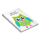 Green Owls Gift Notitieboek (Rechterzijde)