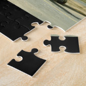 Green P51 Mustang Taxiing_WWII Planes Legpuzzel (Zijkant)